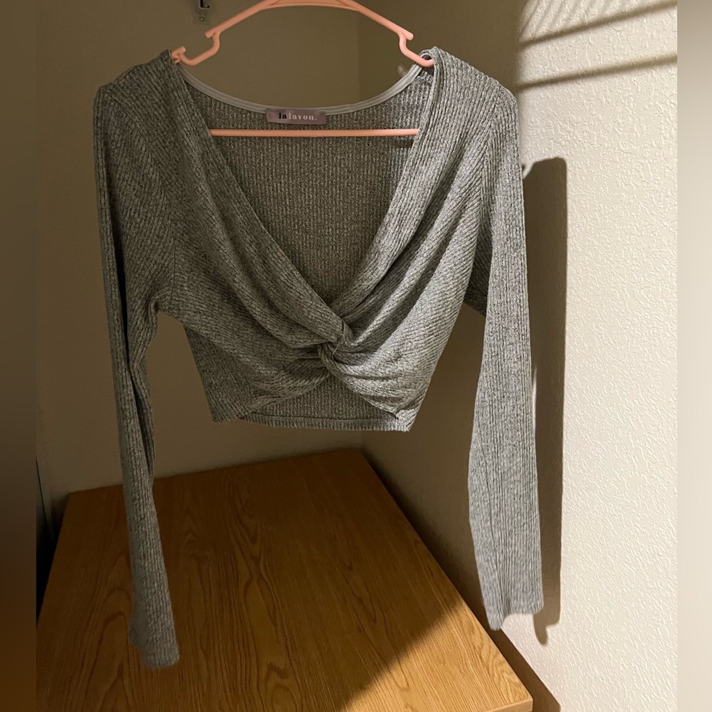 Lalavon Grey Longsleeve